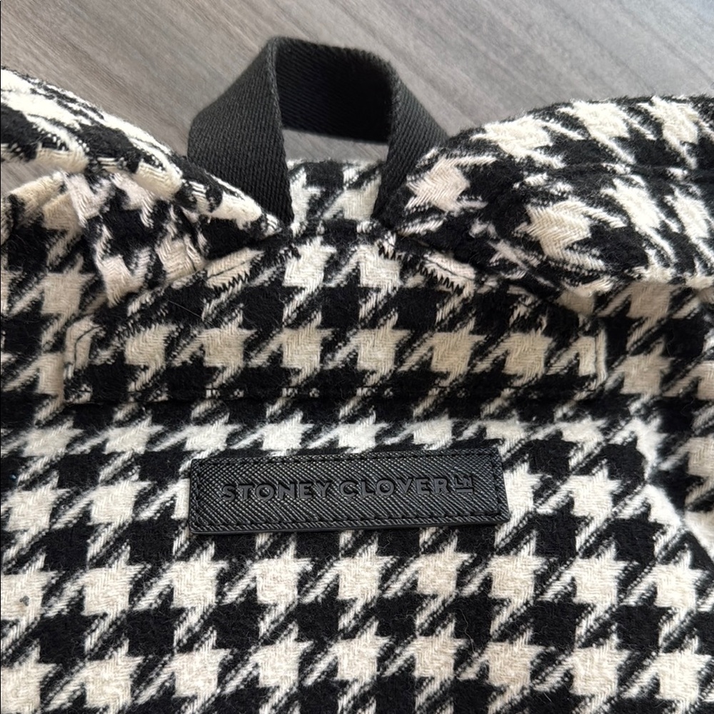 Stoney Clover Lane Houndstooth Mini Backpack - Picture 5 of 9